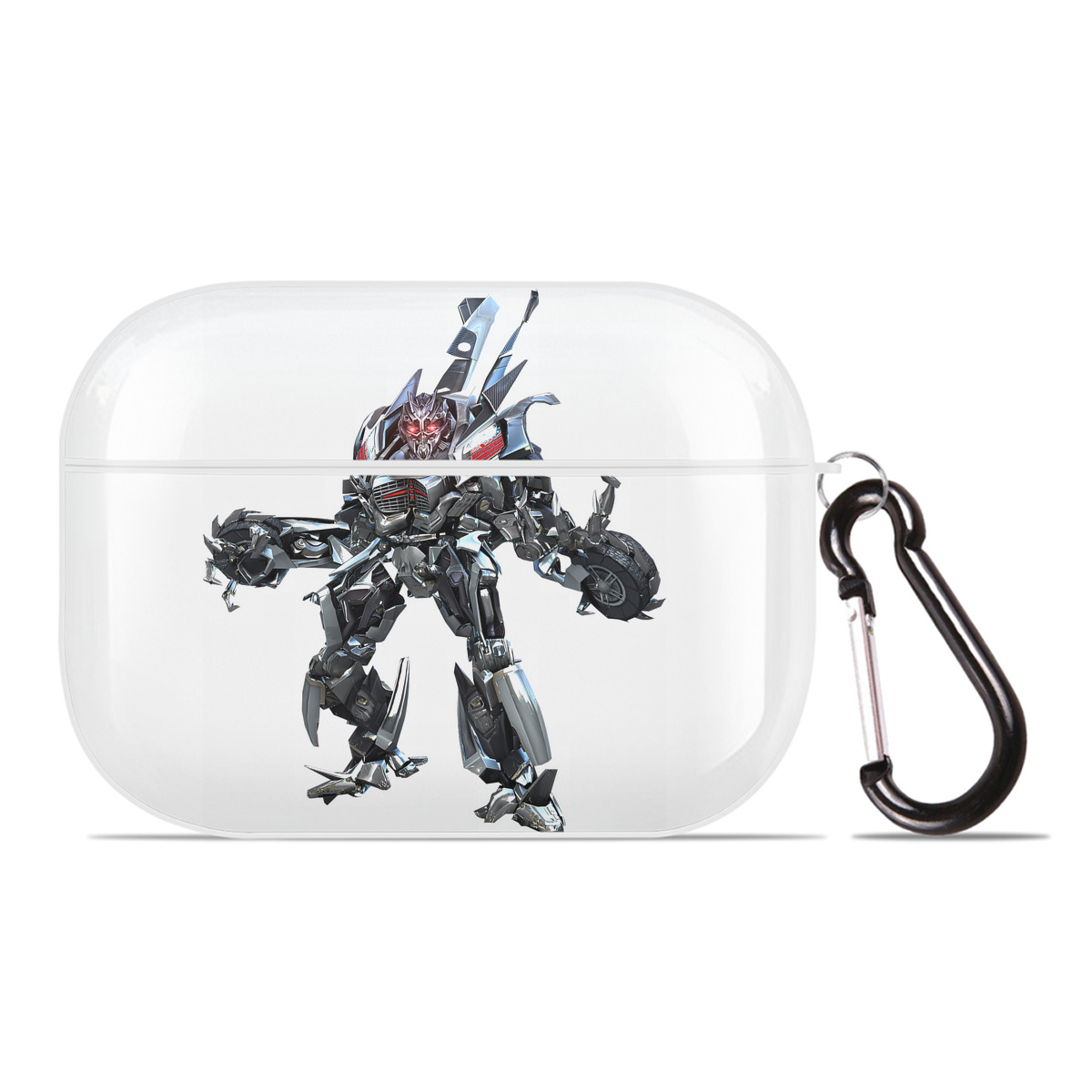 （画像用） Transformers トランスフォーマー 【AirPods Pro用】ハードシェル保護ケース 耐衝撃・防指紋・カラビナ付き商品仕様