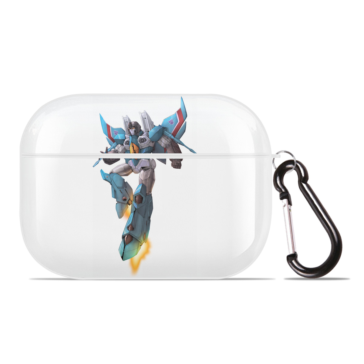 （画像用） Transformers トランスフォーマー 【AirPods Pro用】ハードシェル保護ケース 耐衝撃・防指紋・カラビナ付き商品仕様
