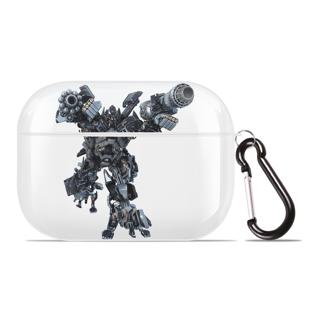 （画像用） Transformers トランスフォーマー 【AirPods Pro用】ハードシェル保護ケース 耐衝撃・防指紋・カラビナ付き商品仕様