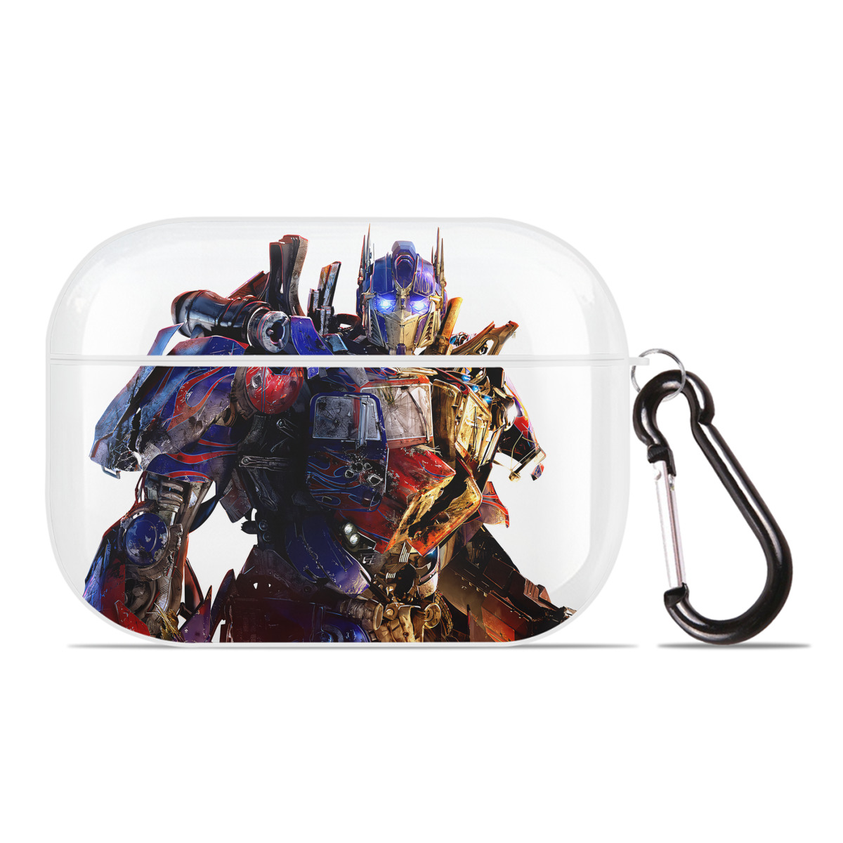 （画像用） Transformers トランスフォーマー 【AirPods Pro用】ハードシェル保護ケース 耐衝撃・防指紋・カラビナ付き商品仕様
