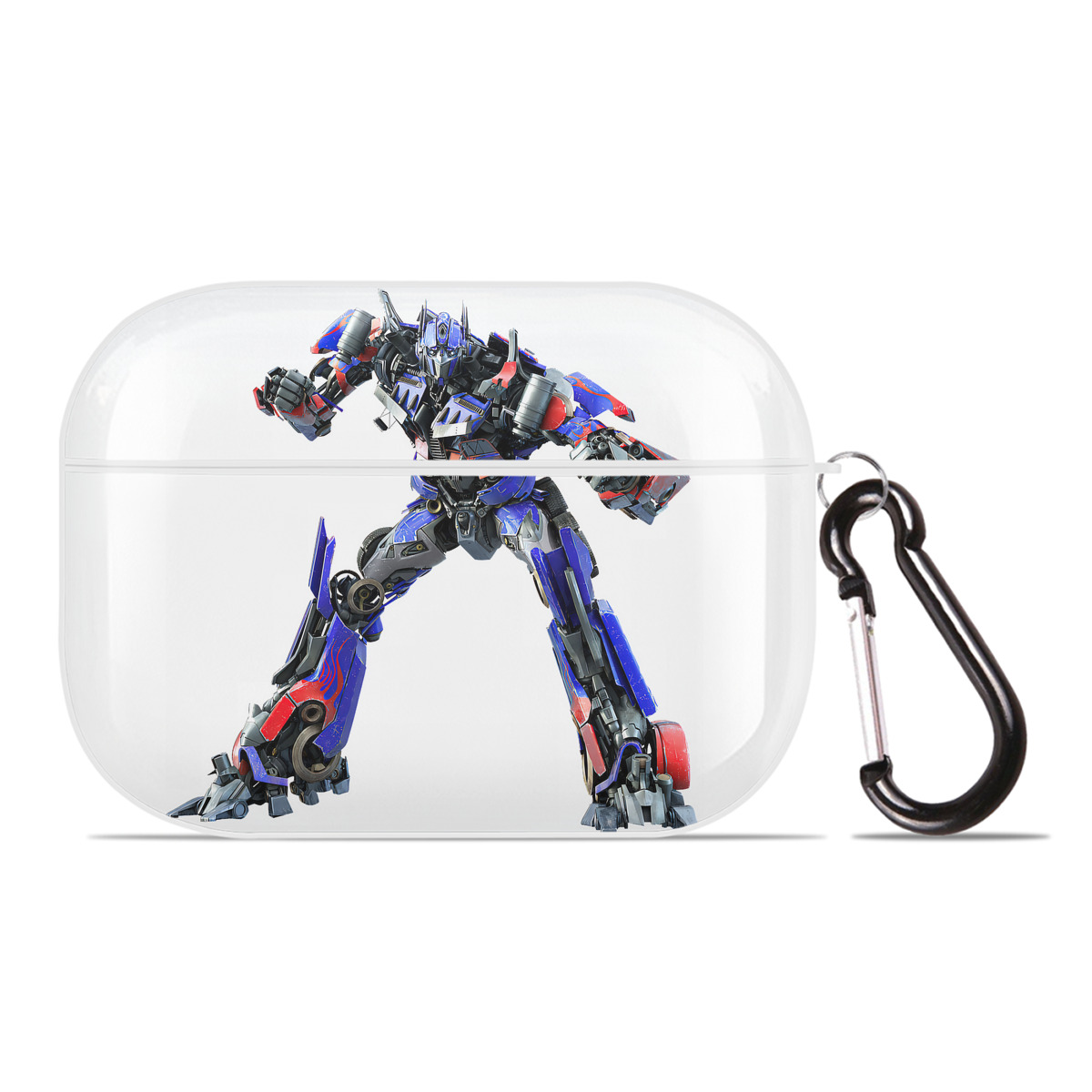 （画像用） Transformers トランスフォーマー 【AirPods Pro用】ハードシェル保護ケース 耐衝撃・防指紋・カラビナ付き商品仕様