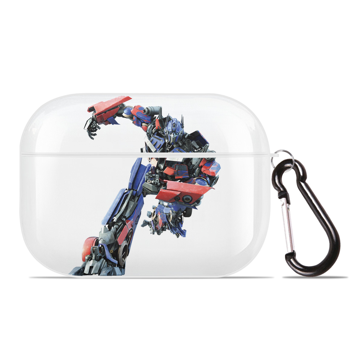 （画像用） Transformers トランスフォーマー 【AirPods Pro用】ハードシェル保護ケース 耐衝撃・防指紋・カラビナ付き商品仕様