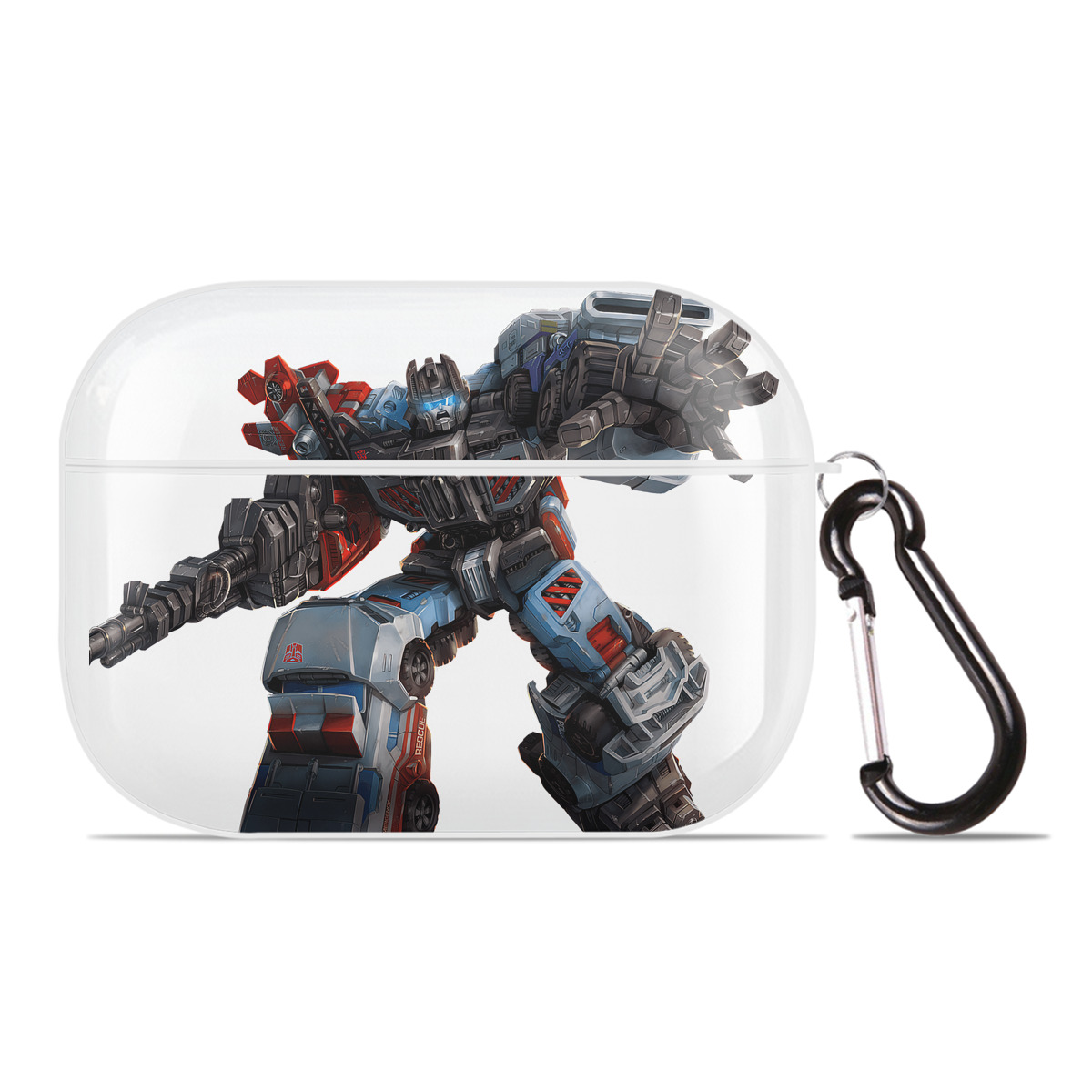 （画像用） Transformers トランスフォーマー 【AirPods Pro用】ハードシェル保護ケース 耐衝撃・防指紋・カラビナ付き商品仕様