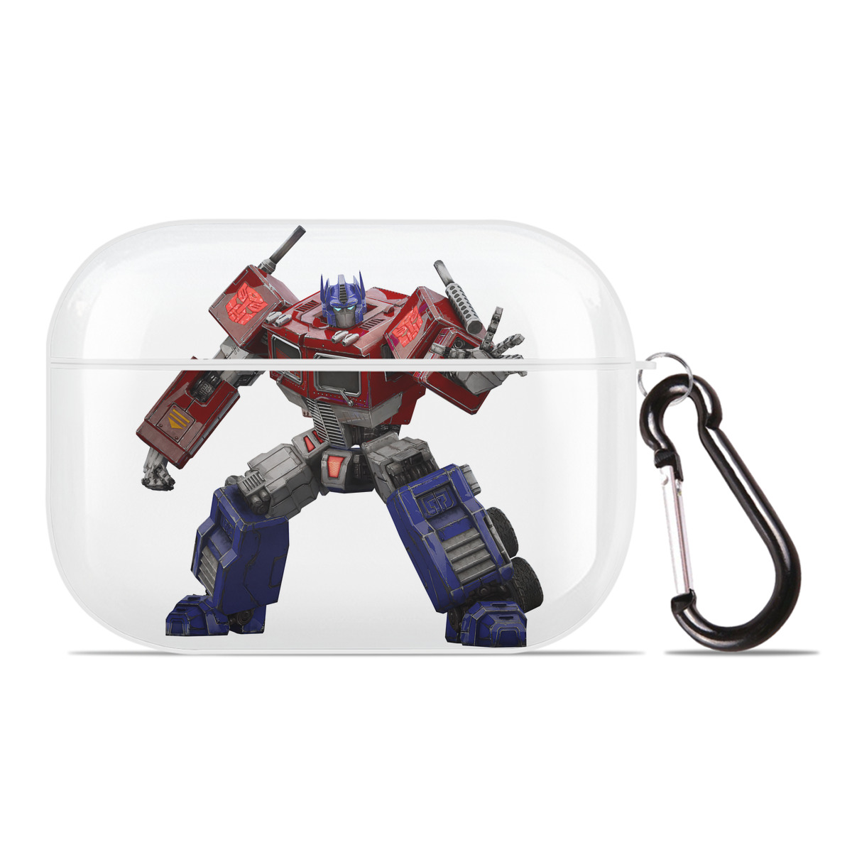 （画像用） Transformers トランスフォーマー 【AirPods Pro用】ハードシェル保護ケース 耐衝撃・防指紋・カラビナ付き商品仕様