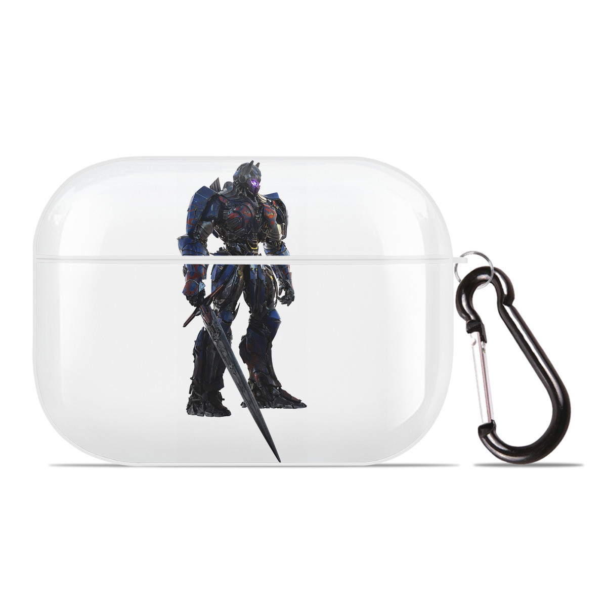 （画像用） Transformers トランスフォーマー 【AirPods Pro用】ハードシェル保護ケース 耐衝撃・防指紋・カラビナ付き商品仕様