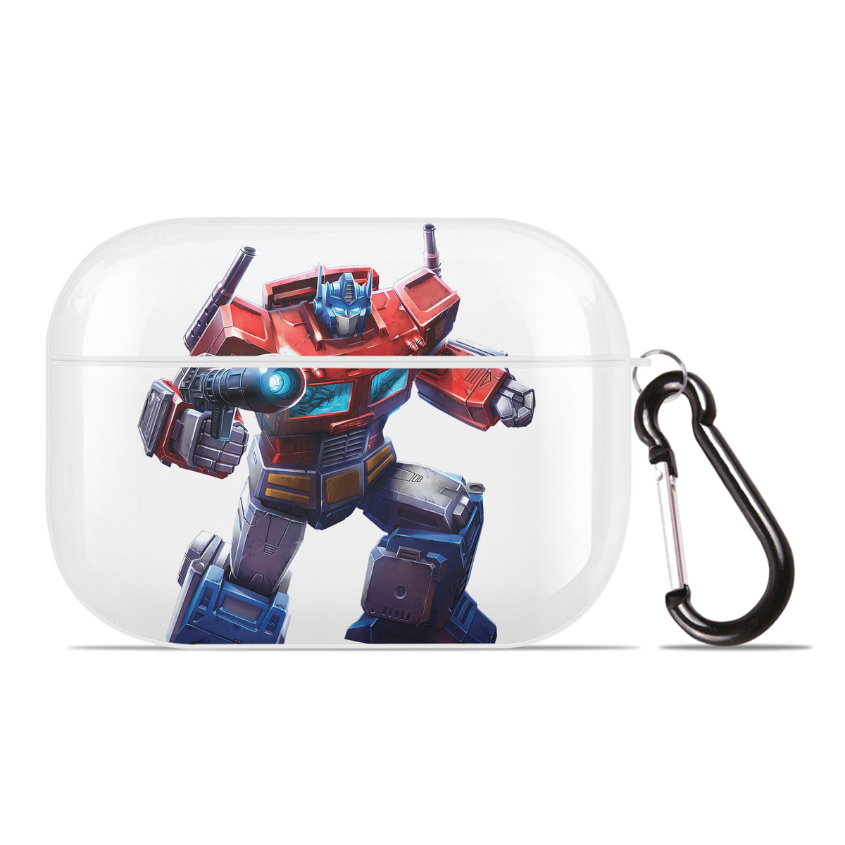 （画像用） Transformers トランスフォーマー 【AirPods Pro用】ハードシェル保護ケース 耐衝撃・防指紋・カラビナ付き商品仕様