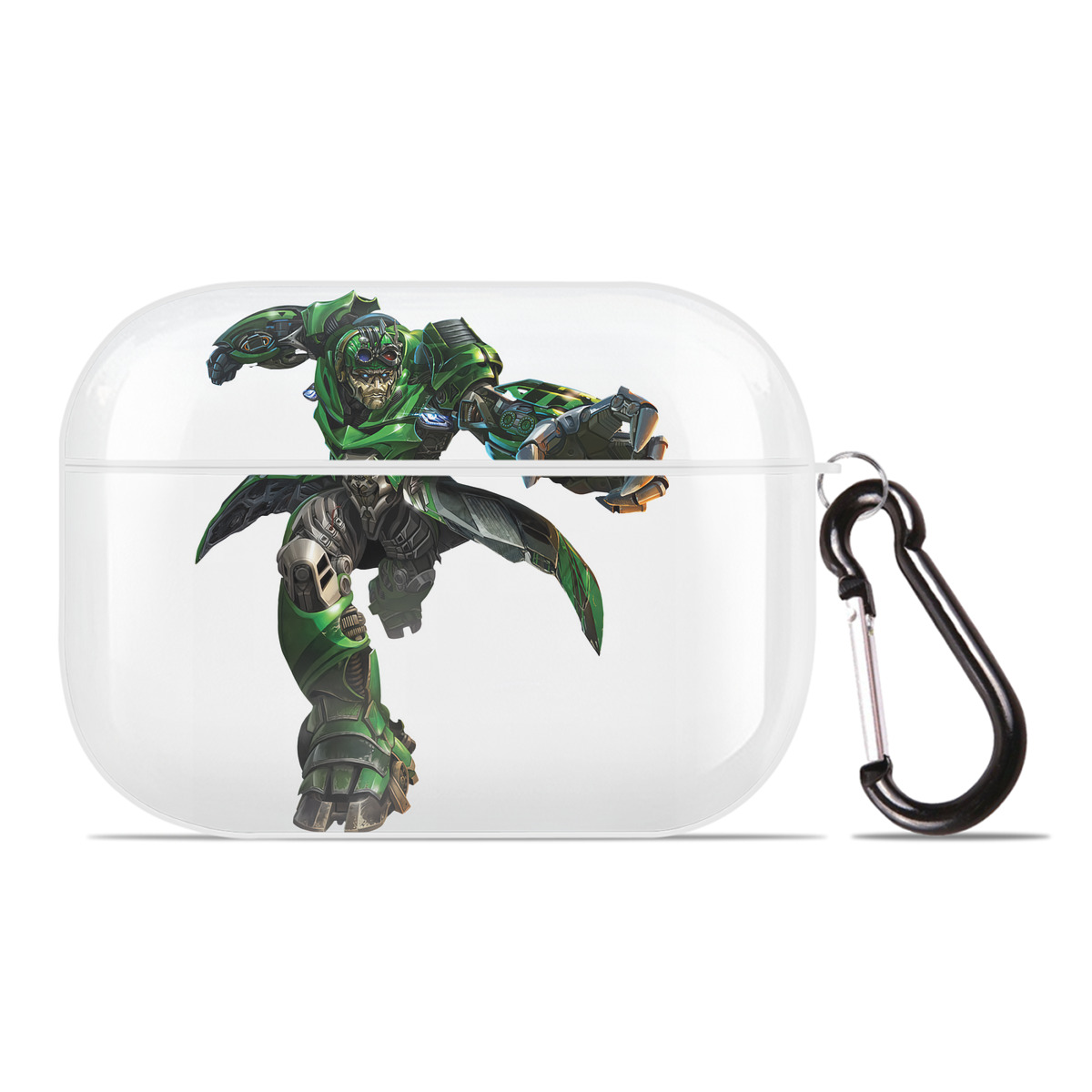 （画像用） Transformers トランスフォーマー 【AirPods Pro用】ハードシェル保護ケース 耐衝撃・防指紋・カラビナ付き商品仕様