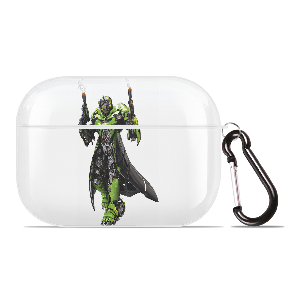 （画像用） Transformers トランスフォーマー 【AirPods Pro用】ハードシェル保護ケース 耐衝撃・防指紋・カラビナ付き商品仕様