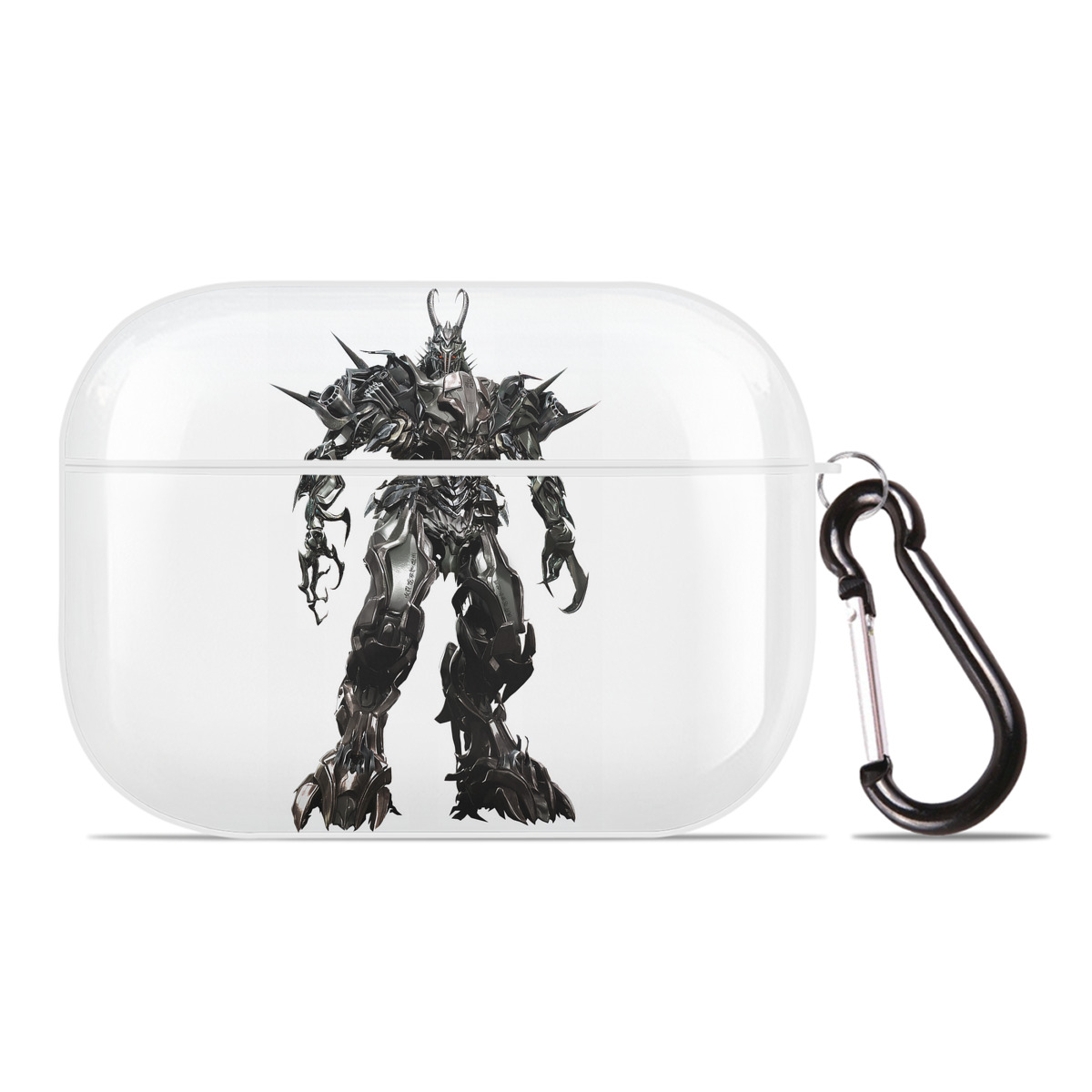 （画像用） Transformers トランスフォーマー 【AirPods Pro用】ハードシェル保護ケース 耐衝撃・防指紋・カラビナ付き商品仕様
