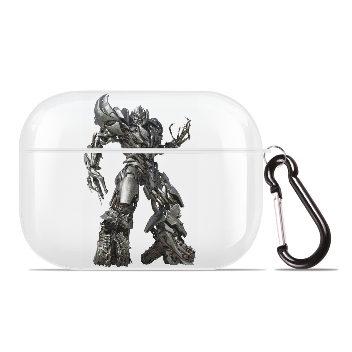 （画像用） Transformers トランスフォーマー 【AirPods Pro用】ハードシェル保護ケース 耐衝撃・防指紋・カラビナ付き商品仕様