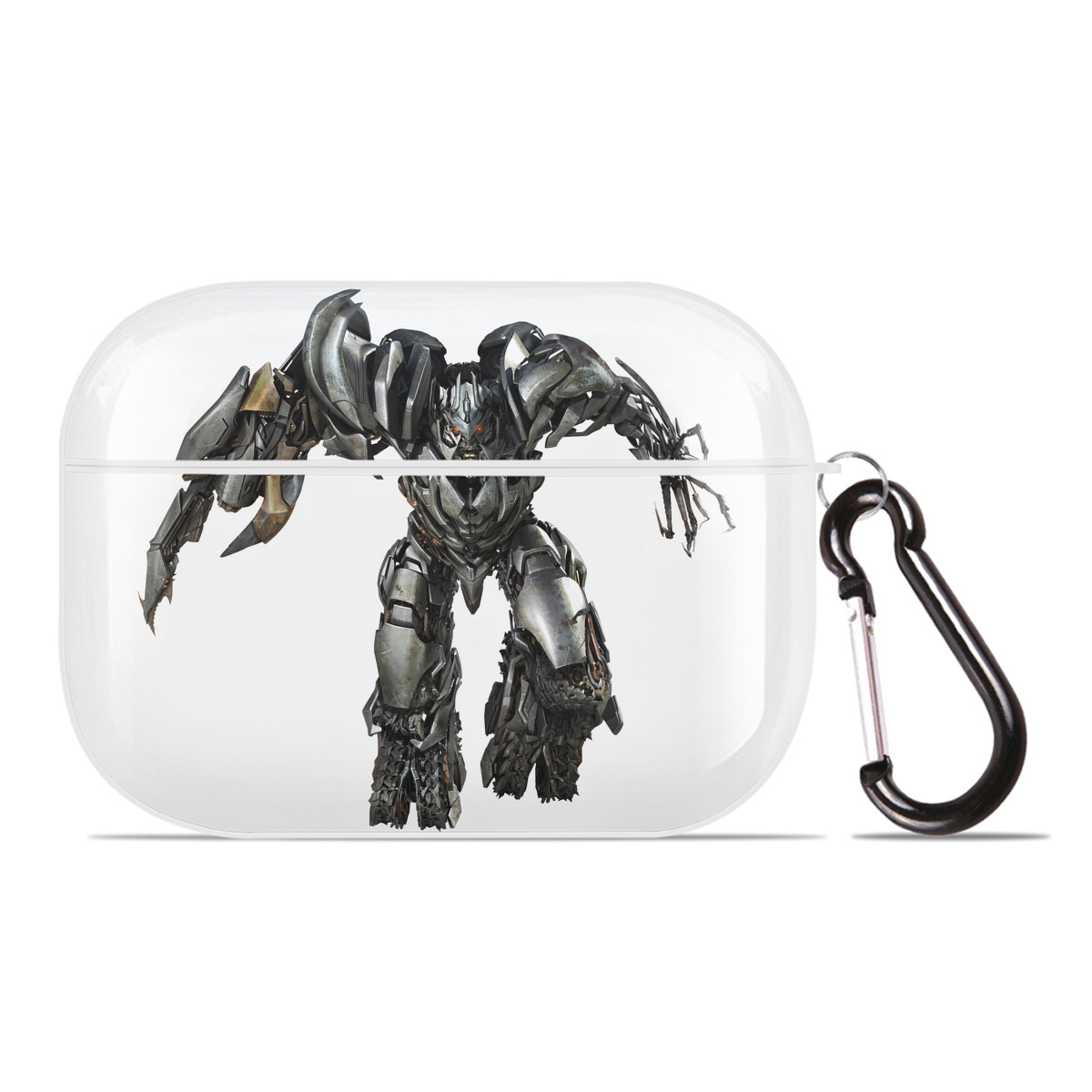 （画像用） Transformers トランスフォーマー 【AirPods Pro用】ハードシェル保護ケース 耐衝撃・防指紋・カラビナ付き商品仕様