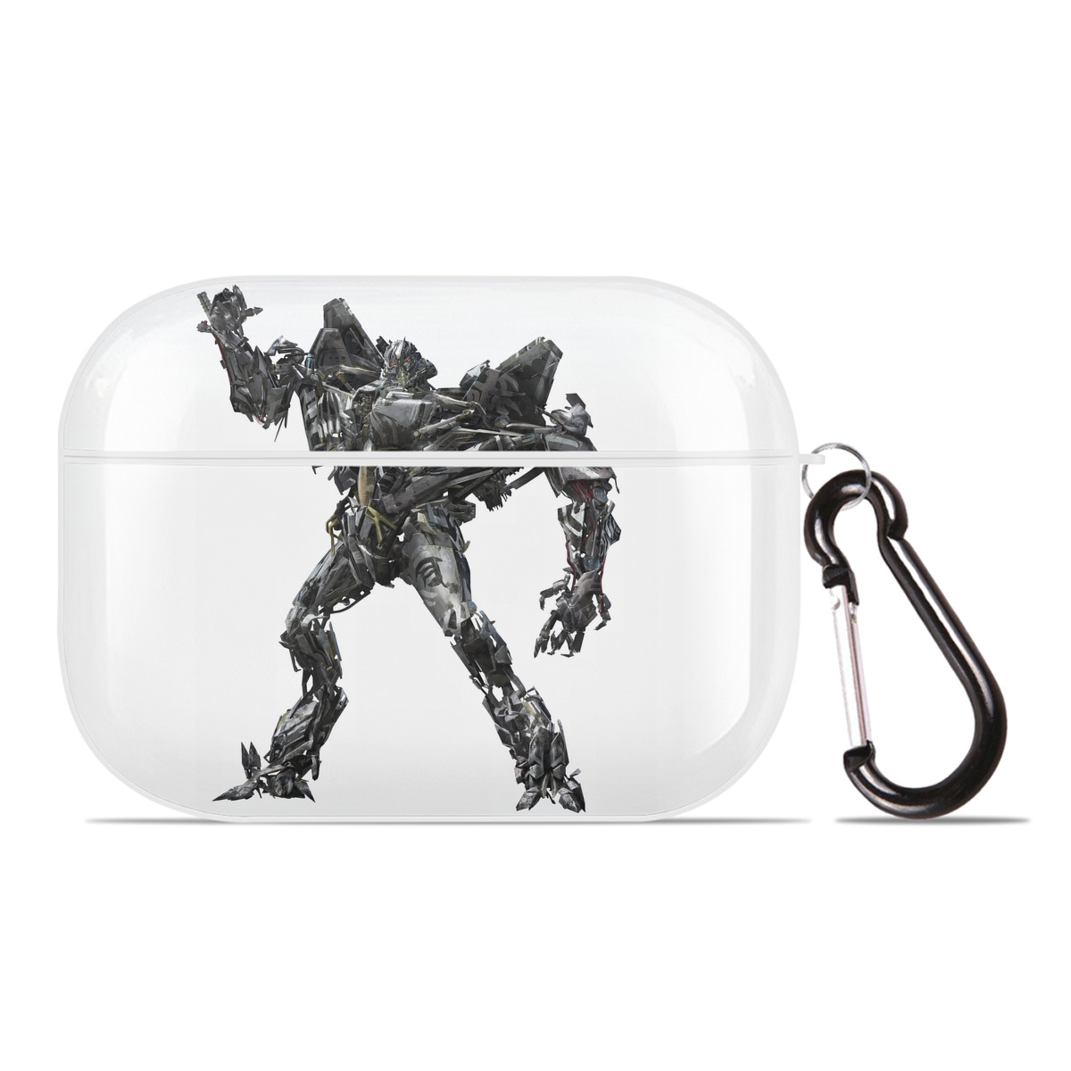 （画像用） Transformers トランスフォーマー 【AirPods Pro用】ハードシェル保護ケース 耐衝撃・防指紋・カラビナ付き商品仕様