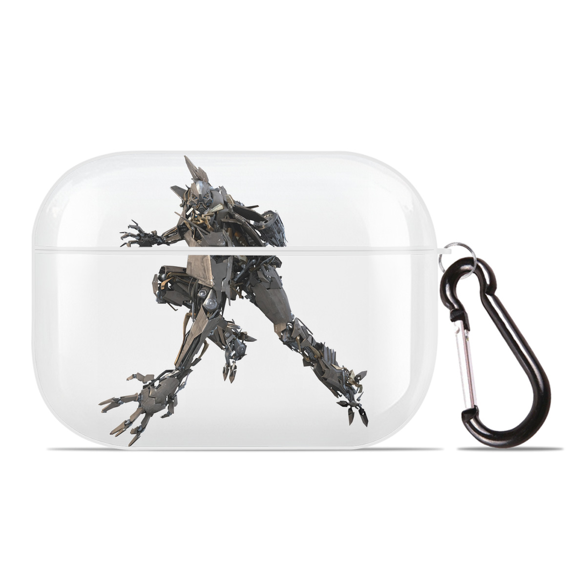 （画像用） Transformers トランスフォーマー 【AirPods Pro用】ハードシェル保護ケース 耐衝撃・防指紋・カラビナ付き商品仕様