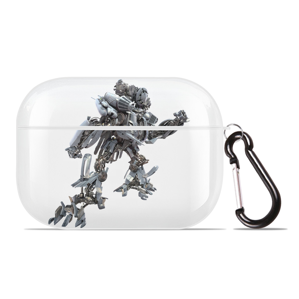 （画像用） Transformers トランスフォーマー 【AirPods Pro用】ハードシェル保護ケース 耐衝撃・防指紋・カラビナ付き商品仕様