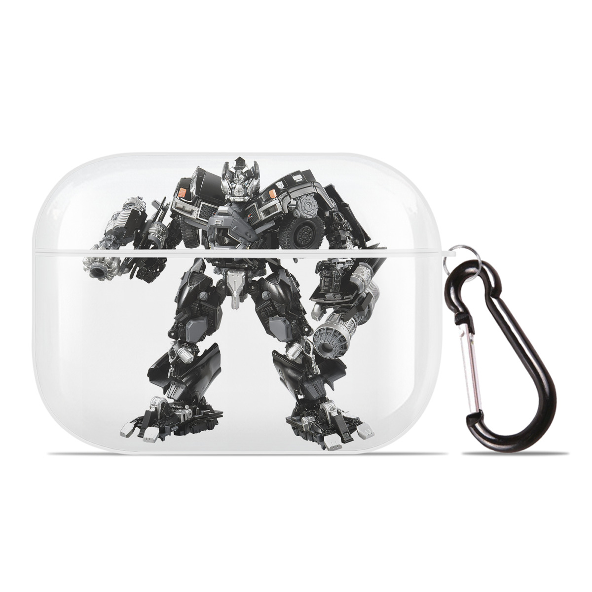 （画像用） Transformers トランスフォーマー 【AirPods Pro用】ハードシェル保護ケース 耐衝撃・防指紋・カラビナ付き商品仕様