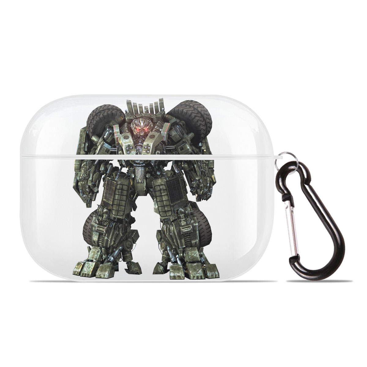 （画像用） Transformers トランスフォーマー 【AirPods Pro用】ハードシェル保護ケース 耐衝撃・防指紋・カラビナ付き商品仕様