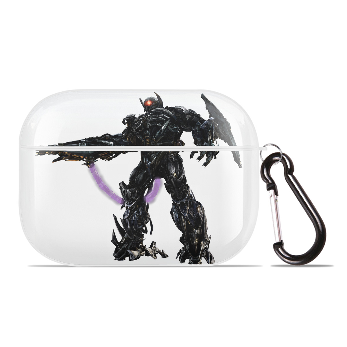 （画像用） Transformers トランスフォーマー 【AirPods Pro用】ハードシェル保護ケース 耐衝撃・防指紋・カラビナ付き商品仕様