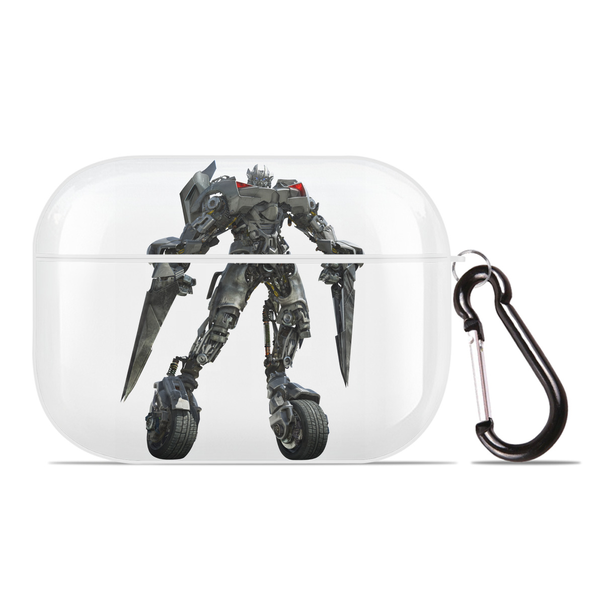 （画像用） Transformers トランスフォーマー 【AirPods Pro用】ハードシェル保護ケース 耐衝撃・防指紋・カラビナ付き商品仕様