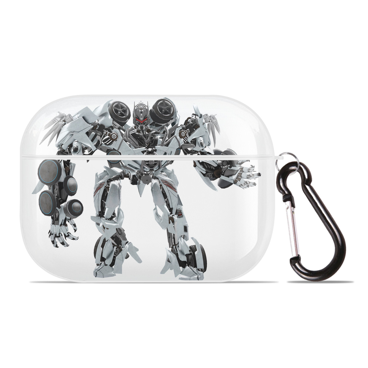 （画像用） Transformers トランスフォーマー 【AirPods Pro用】ハードシェル保護ケース 耐衝撃・防指紋・カラビナ付き商品仕様