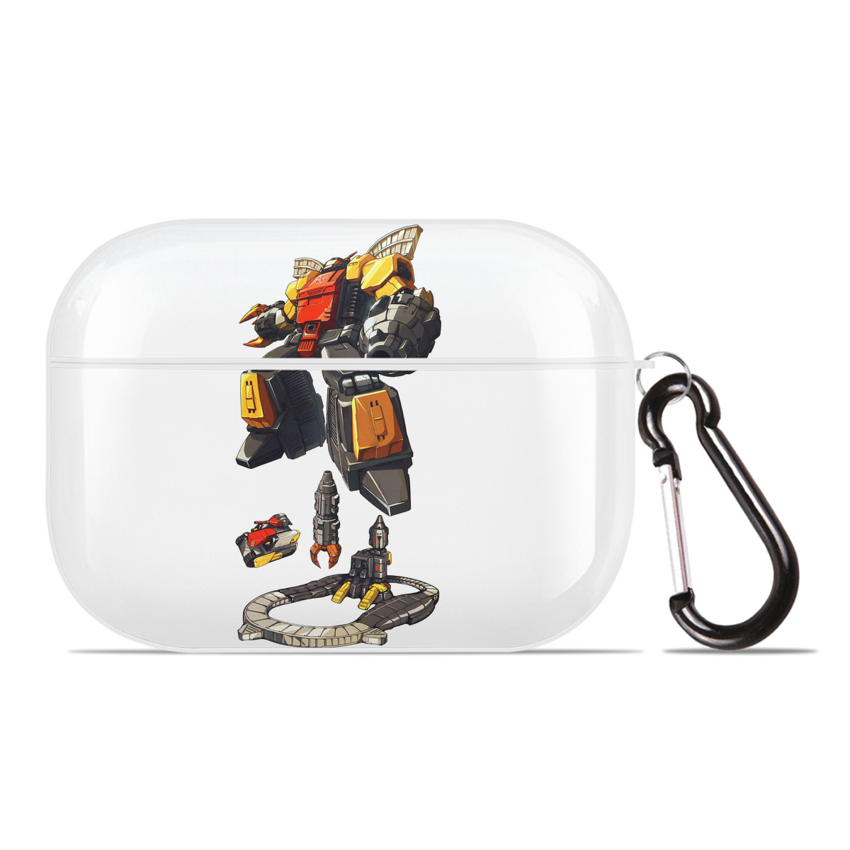 （画像用） Transformers トランスフォーマー 【AirPods Pro用】ハードシェル保護ケース 耐衝撃・防指紋・カラビナ付き商品仕様