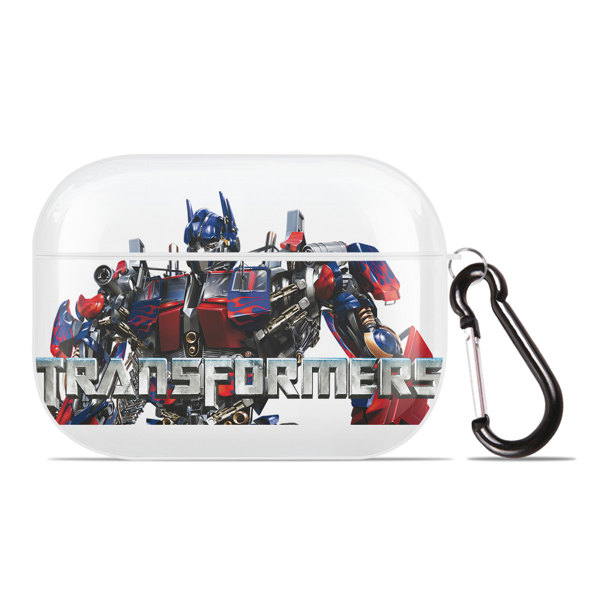 （画像用） Transformers トランスフォーマー 【AirPods Pro用】ハードシェル保護ケース 耐衝撃・防指紋・カラビナ付き商品仕様