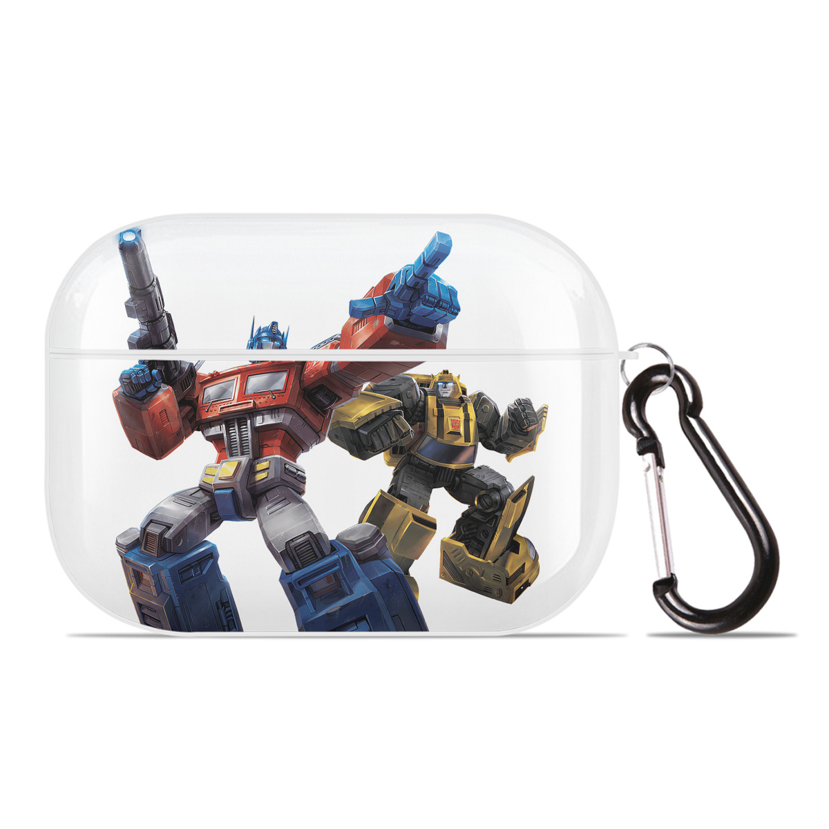 （画像用） Transformers トランスフォーマー 【AirPods Pro用】ハードシェル保護ケース 耐衝撃・防指紋・カラビナ付き商品仕様