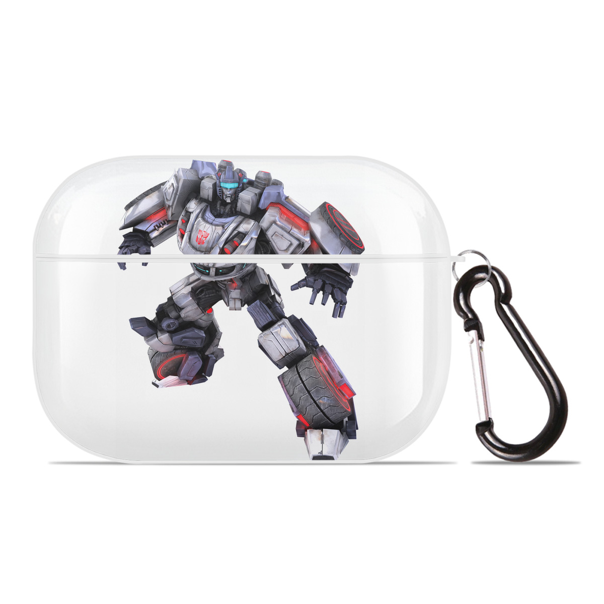 （画像用） Transformers トランスフォーマー 【AirPods Pro用】ハードシェル保護ケース 耐衝撃・防指紋・カラビナ付き商品仕様