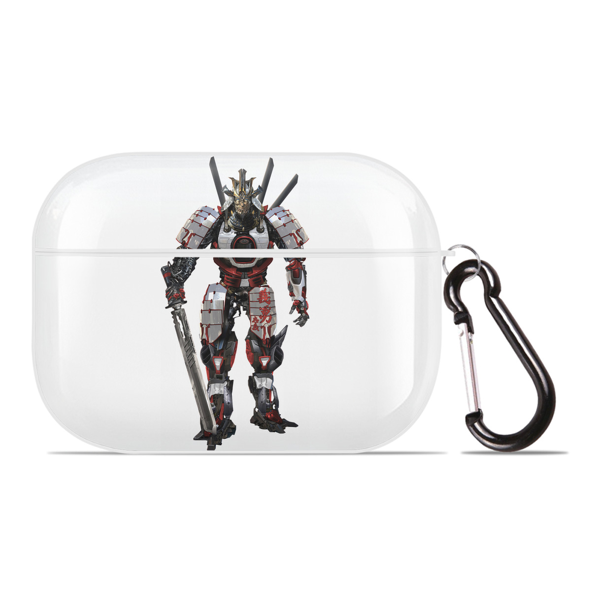 （画像用） Transformers トランスフォーマー 【AirPods Pro用】ハードシェル保護ケース 耐衝撃・防指紋・カラビナ付き商品仕様