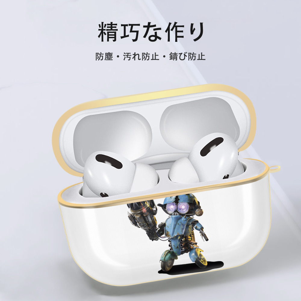 Transformers トランスフォーマー 【AirPods Pro用】ハードシェル保護ケース｜耐衝撃・防指紋・カラビナ付き商品仕様