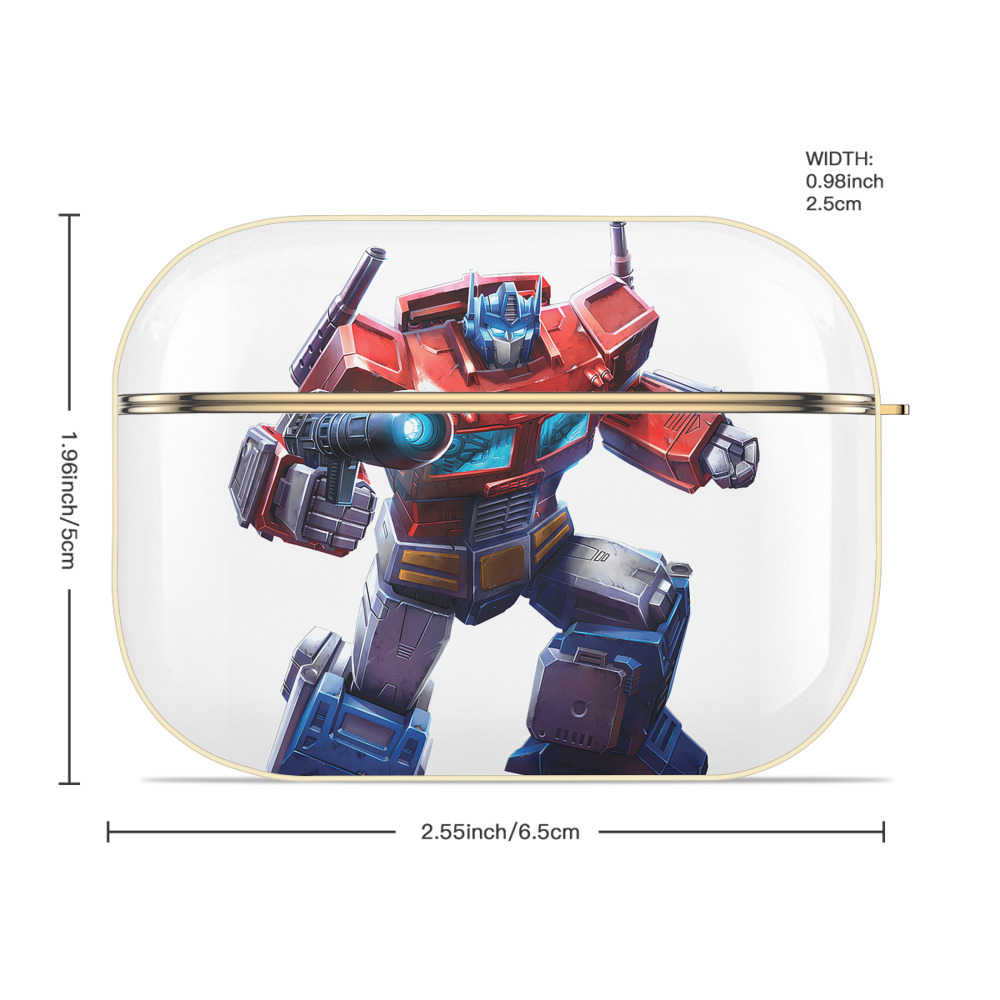Transformers トランスフォーマー 【AirPods Pro用】ハードシェル保護ケース｜耐衝撃・防指紋・カラビナ付き商品仕様