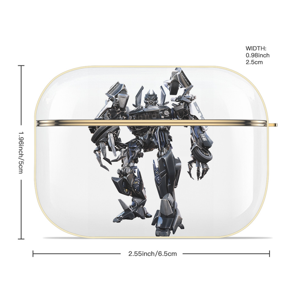 Transformers トランスフォーマー 【AirPods Pro用】ハードシェル保護ケース｜耐衝撃・防指紋・カラビナ付き商品仕様