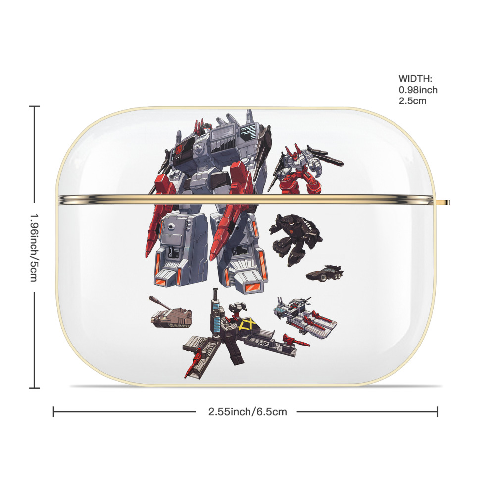 Transformers トランスフォーマー 【AirPods Pro用】ハードシェル保護ケース｜耐衝撃・防指紋・カラビナ付き商品仕様