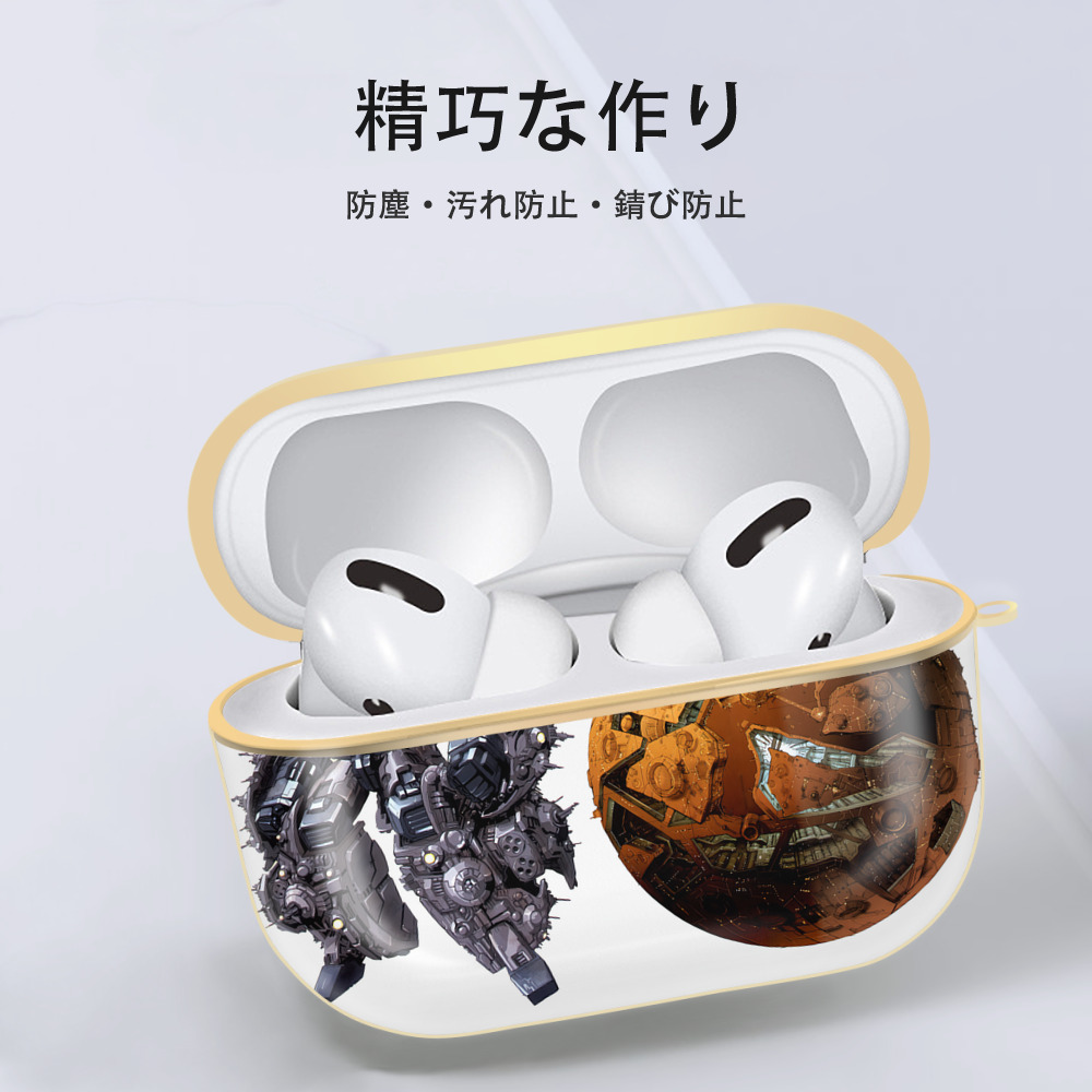 Transformers トランスフォーマー 【AirPods Pro用】ハードシェル保護ケース｜耐衝撃・防指紋・カラビナ付き商品仕様