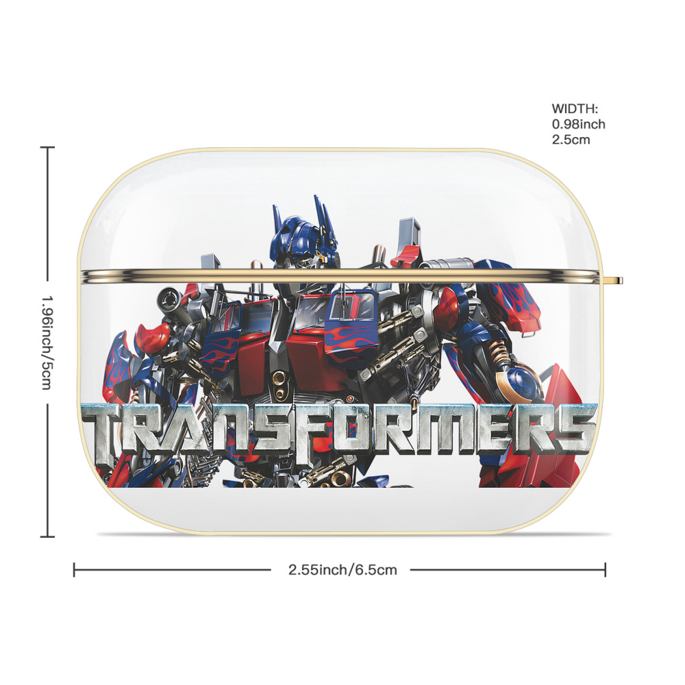 Transformers トランスフォーマー 【AirPods Pro用】ハードシェル保護ケース｜耐衝撃・防指紋・カラビナ付き商品仕様