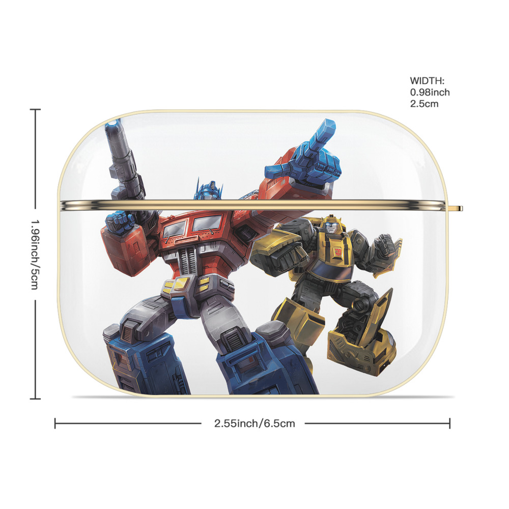 Transformers トランスフォーマー 【AirPods Pro用】ハードシェル保護ケース｜耐衝撃・防指紋・カラビナ付き商品仕様
