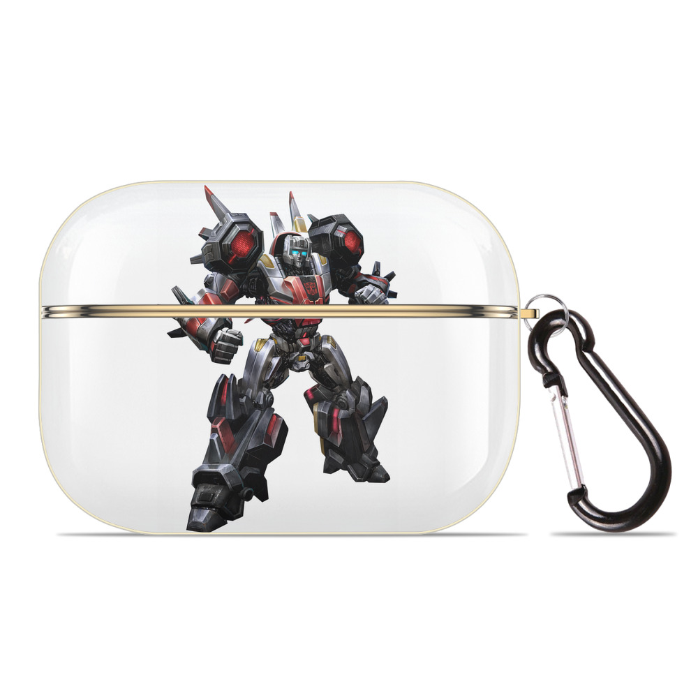 （画像用） Transformers トランスフォーマー 【AirPods Pro用】ハードシェル保護ケース｜耐衝撃・防指紋・カラビナ付き商品仕様