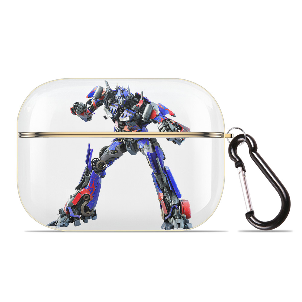 （画像用） Transformers トランスフォーマー 【AirPods Pro用】ハードシェル保護ケース｜耐衝撃・防指紋・カラビナ付き商品仕様