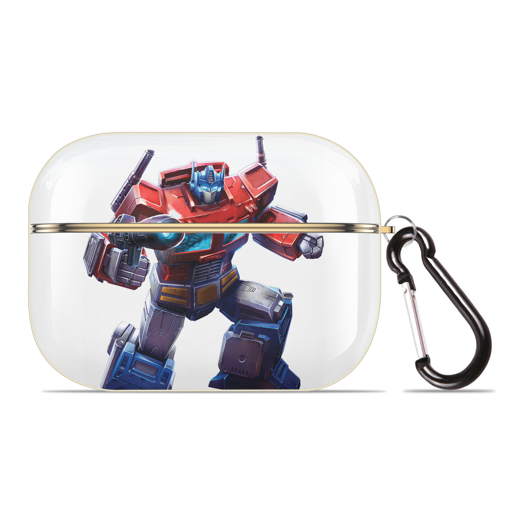 （画像用） Transformers トランスフォーマー 【AirPods Pro用】ハードシェル保護ケース｜耐衝撃・防指紋・カラビナ付き商品仕様