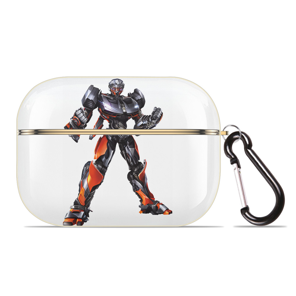 （画像用） Transformers トランスフォーマー 【AirPods Pro用】ハードシェル保護ケース｜耐衝撃・防指紋・カラビナ付き商品仕様