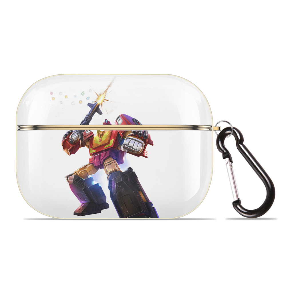 （画像用） Transformers トランスフォーマー 【AirPods Pro用】ハードシェル保護ケース｜耐衝撃・防指紋・カラビナ付き商品仕様