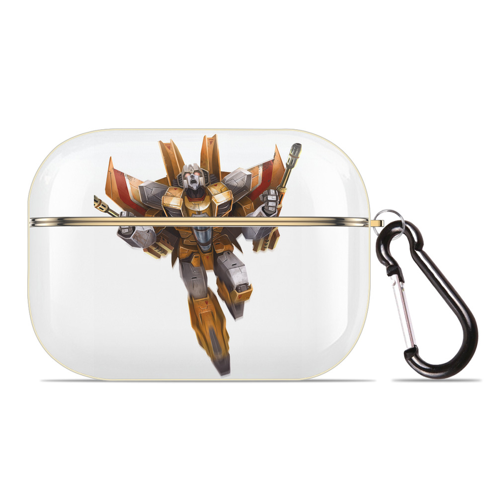 （画像用） Transformers トランスフォーマー 【AirPods Pro用】ハードシェル保護ケース｜耐衝撃・防指紋・カラビナ付き商品仕様