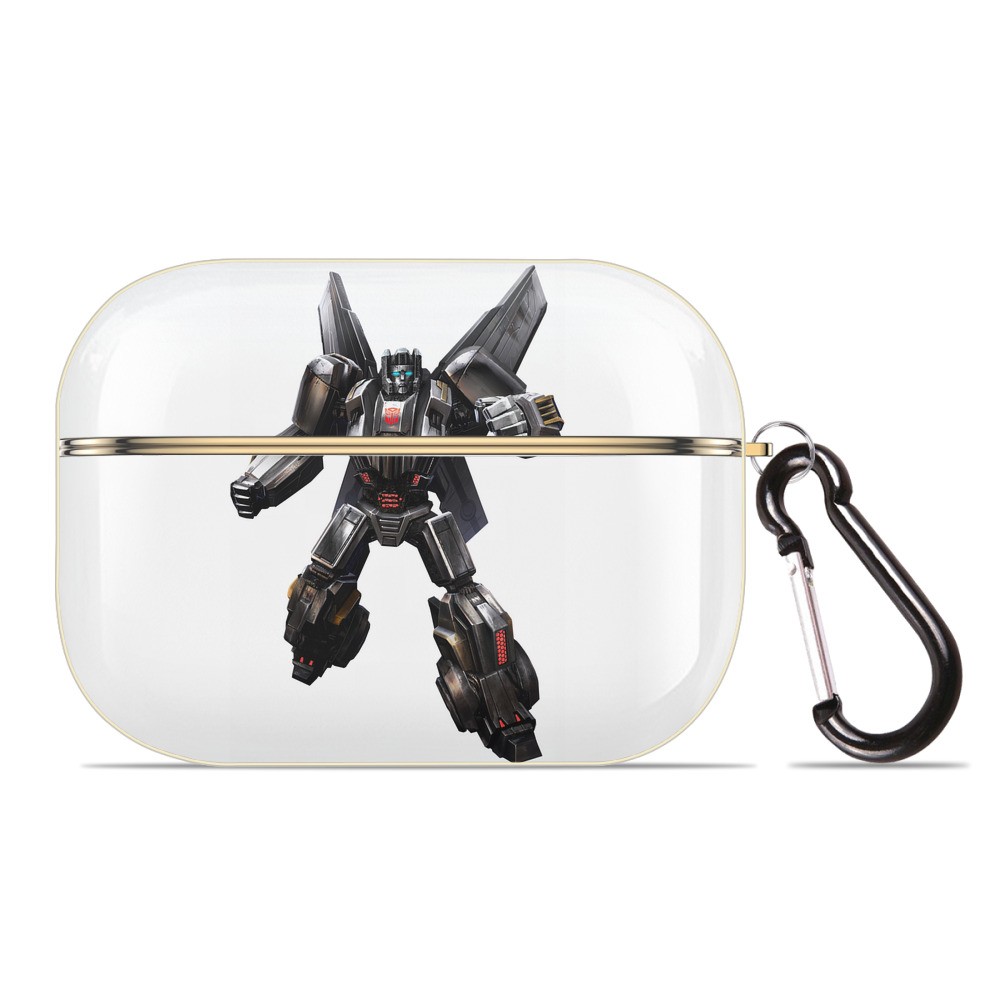 （画像用） Transformers トランスフォーマー 【AirPods Pro用】ハードシェル保護ケース｜耐衝撃・防指紋・カラビナ付き商品仕様