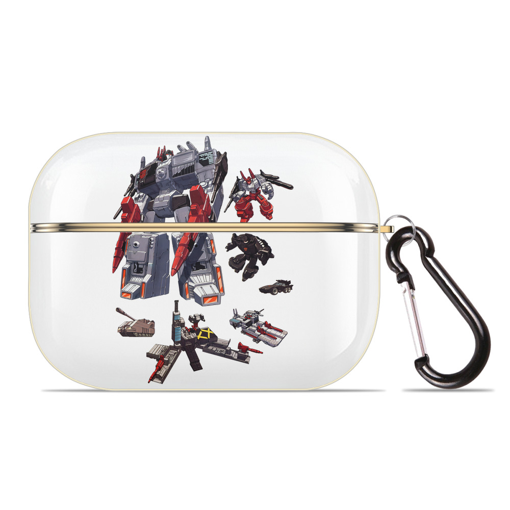 （画像用） Transformers トランスフォーマー 【AirPods Pro用】ハードシェル保護ケース｜耐衝撃・防指紋・カラビナ付き商品仕様