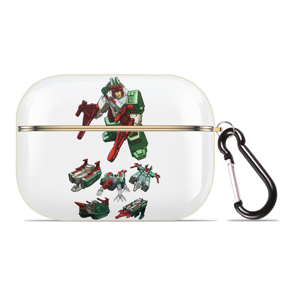 （画像用） Transformers トランスフォーマー 【AirPods Pro用】ハードシェル保護ケース｜耐衝撃・防指紋・カラビナ付き商品仕様
