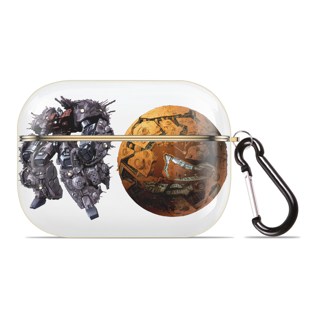 （画像用） Transformers トランスフォーマー 【AirPods Pro用】ハードシェル保護ケース｜耐衝撃・防指紋・カラビナ付き商品仕様