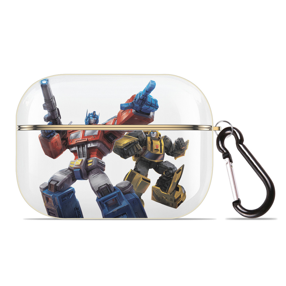 （画像用） Transformers トランスフォーマー 【AirPods Pro用】ハードシェル保護ケース｜耐衝撃・防指紋・カラビナ付き商品仕様