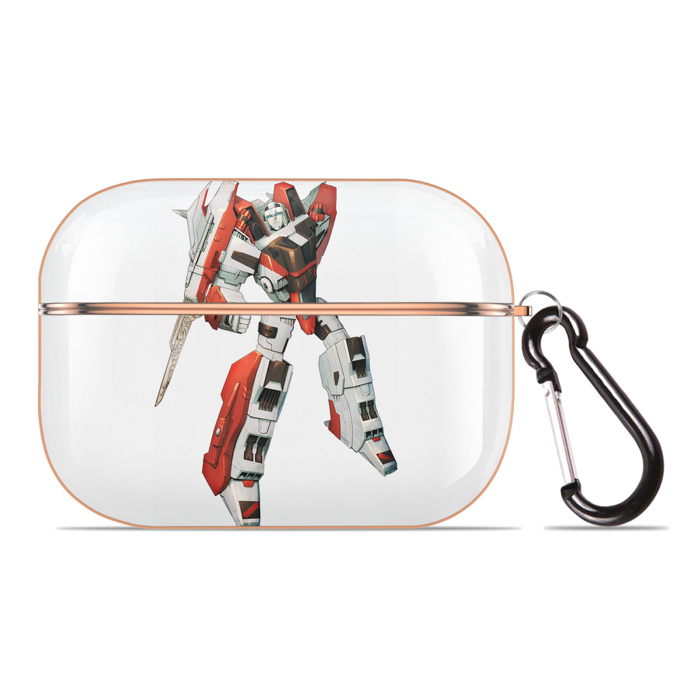 （画像用） Transformers トランスフォーマー 【AirPods Pro用】ハードシェル保護ケース｜耐衝撃・防指紋・カラビナ付き商品仕様