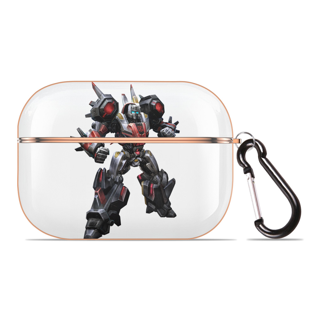 （画像用） Transformers トランスフォーマー 【AirPods Pro用】ハードシェル保護ケース｜耐衝撃・防指紋・カラビナ付き商品仕様