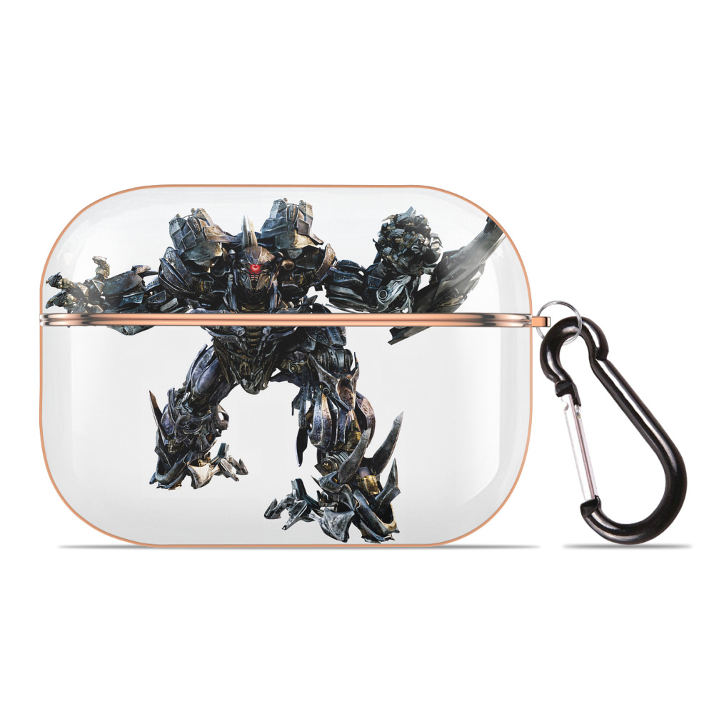 （画像用） Transformers トランスフォーマー 【AirPods Pro用】ハードシェル保護ケース｜耐衝撃・防指紋・カラビナ付き商品仕様