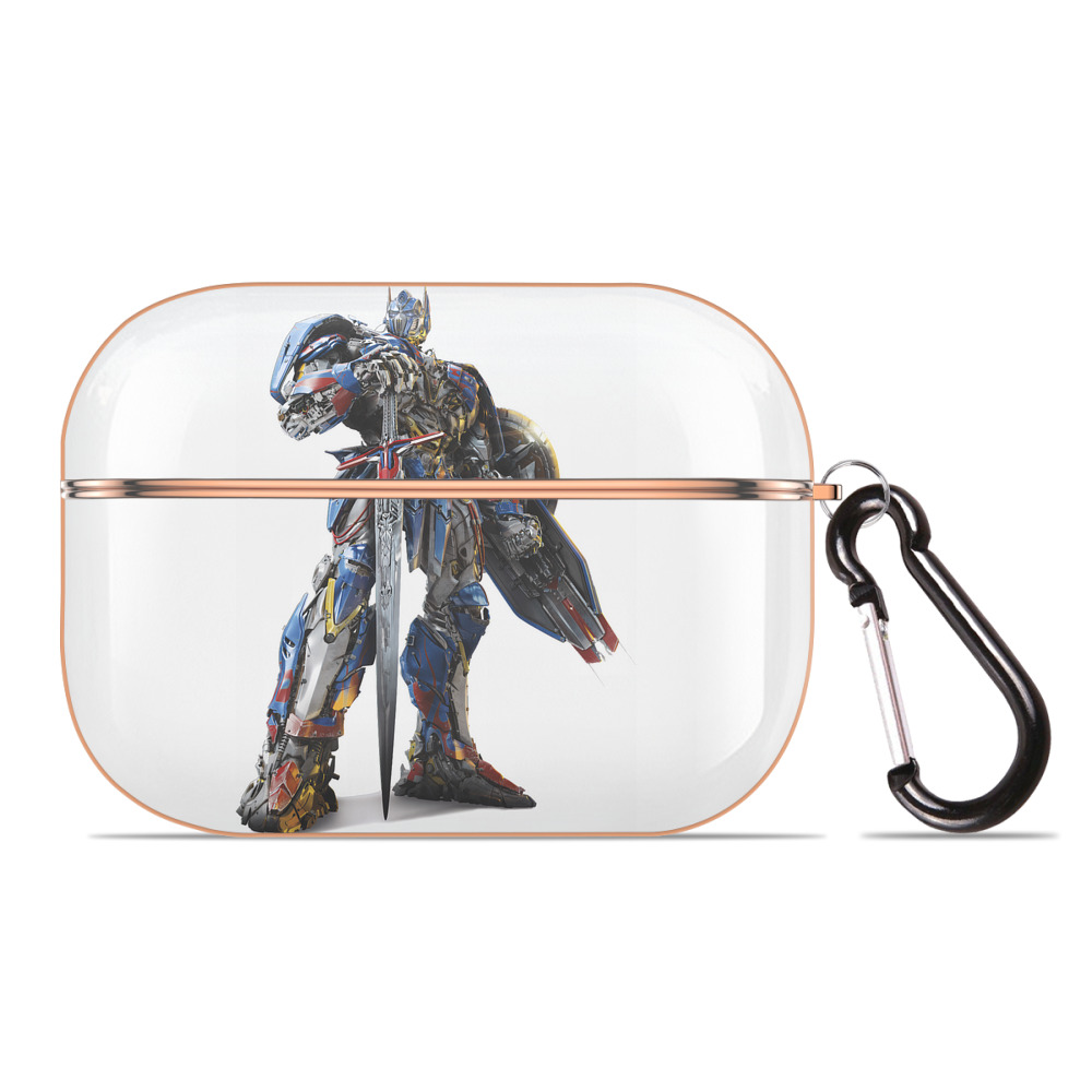 （画像用） Transformers トランスフォーマー 【AirPods Pro用】ハードシェル保護ケース｜耐衝撃・防指紋・カラビナ付き商品仕様